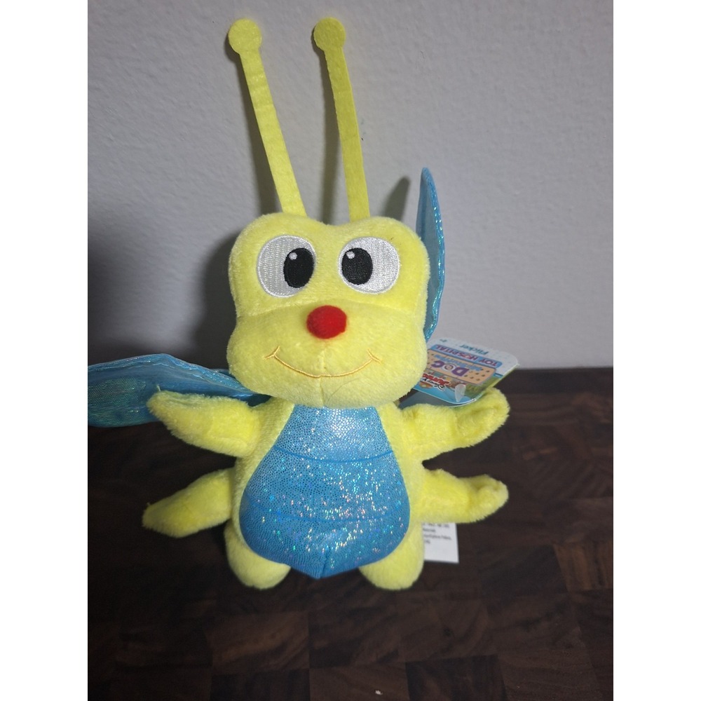 Disney Junior Doc McStuffins Toy Hospital Flicker Plush Yellow Firefly NWT